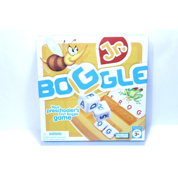 Boggle Jr Educational Preschool Words Spelling Game  Parker Brothers Complete - Picture 1 of 9
